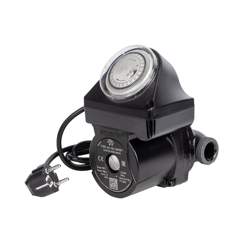 Насос рециркуляц. Aquario AS152-130HWT (ГВС)  9487