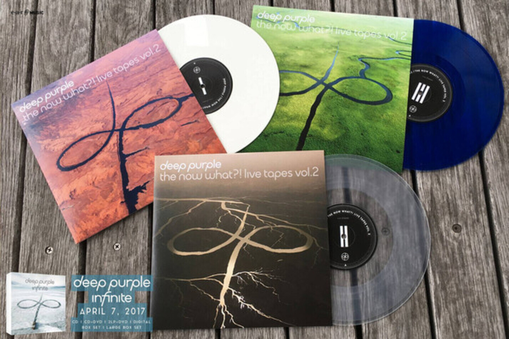 Deep Purple / Infinite (Deluxe Edition)(Coloured Vinyl)(2LP+3x10" Vinyl Single+CD+DVD)