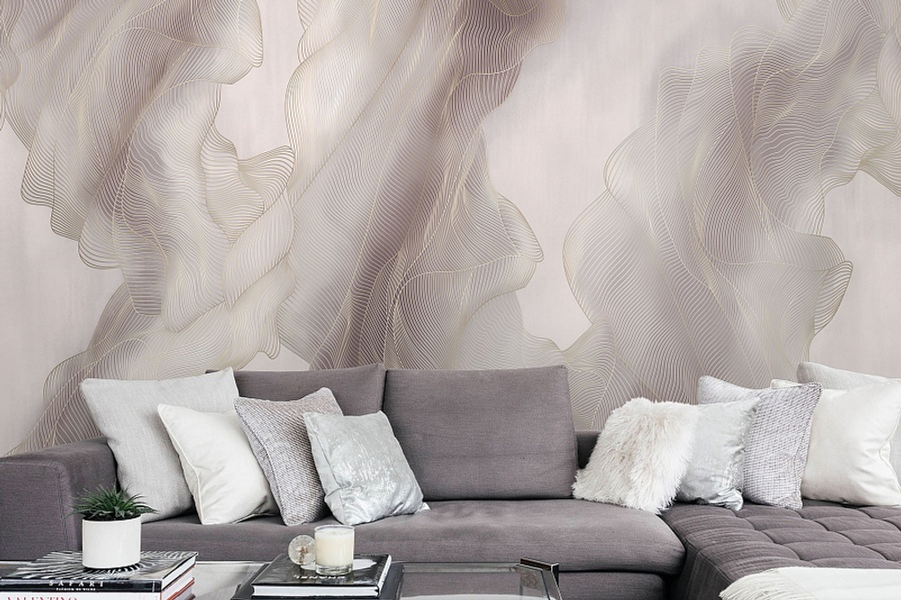 Обои и панно Affresco, коллекция  Line Art