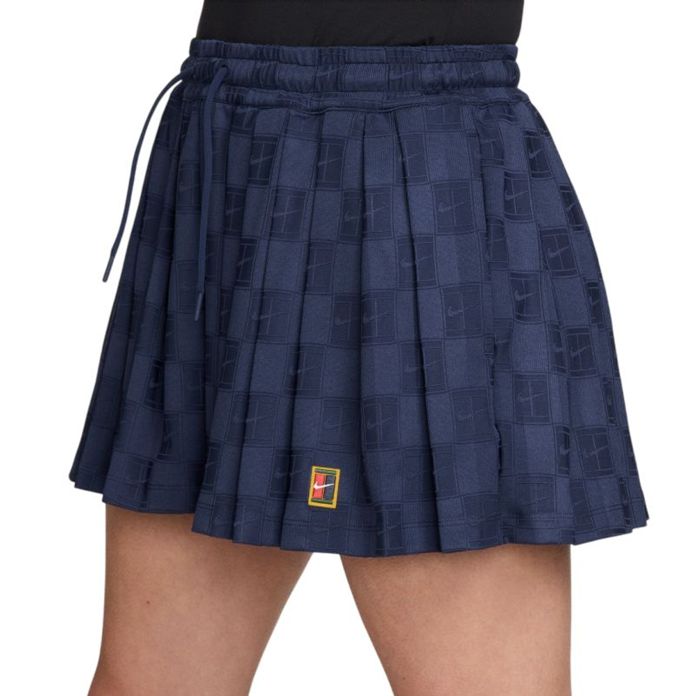 Женские Шорты теннисные Nike Court Collection Dri-Fit High-Waisted - midnight navy