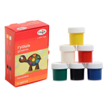 Гуашь 6 цветов Гамма Мультики , 20 мл