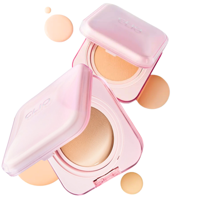 CLIO Kill Cover Mesh Glow Essential Cushion Set - Тональный кушон с сатиновым финишем