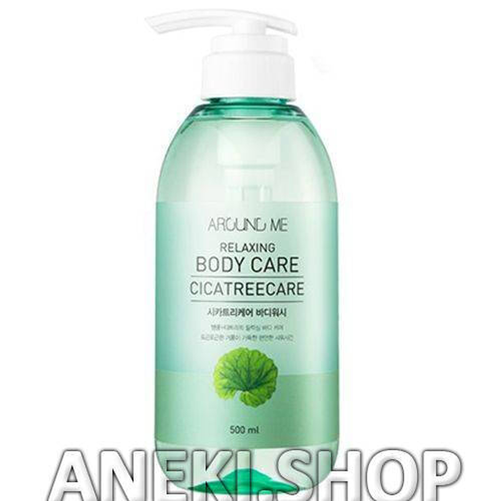 Гель для душа с центеллой азиатской и чайным деревом 500 мл Welcos Around Me Cicatreecare Body Wash