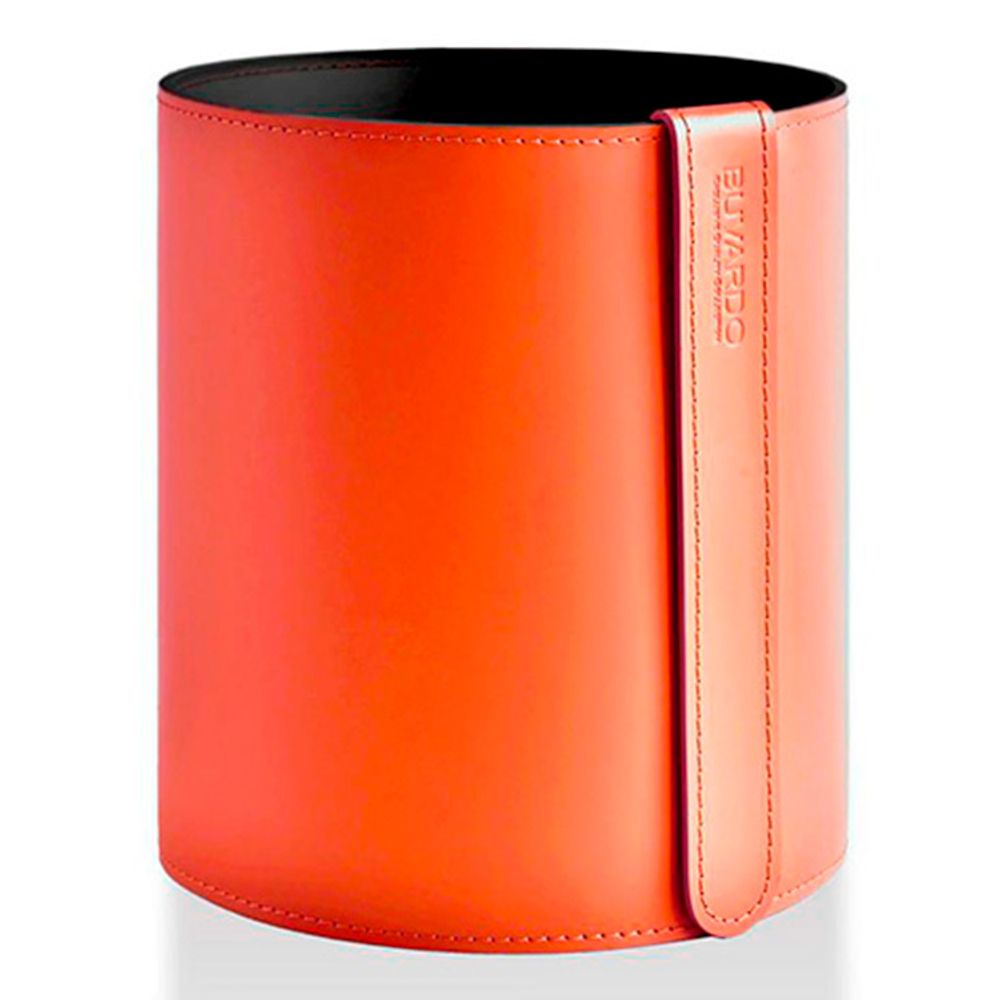 Корзина для бумаг 18 литров из кожи Cuoietto с металлической вставкой 320*270 (BBCMet) 6