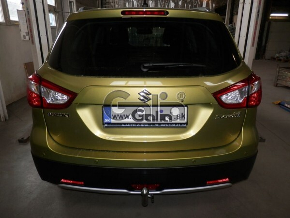 Фаркоп оцинкованный Galia S107A для Suzuki SX4 S-Cross 2013- 2WD/4WD(паспорт и сертификат в комплекте)(без электрики)