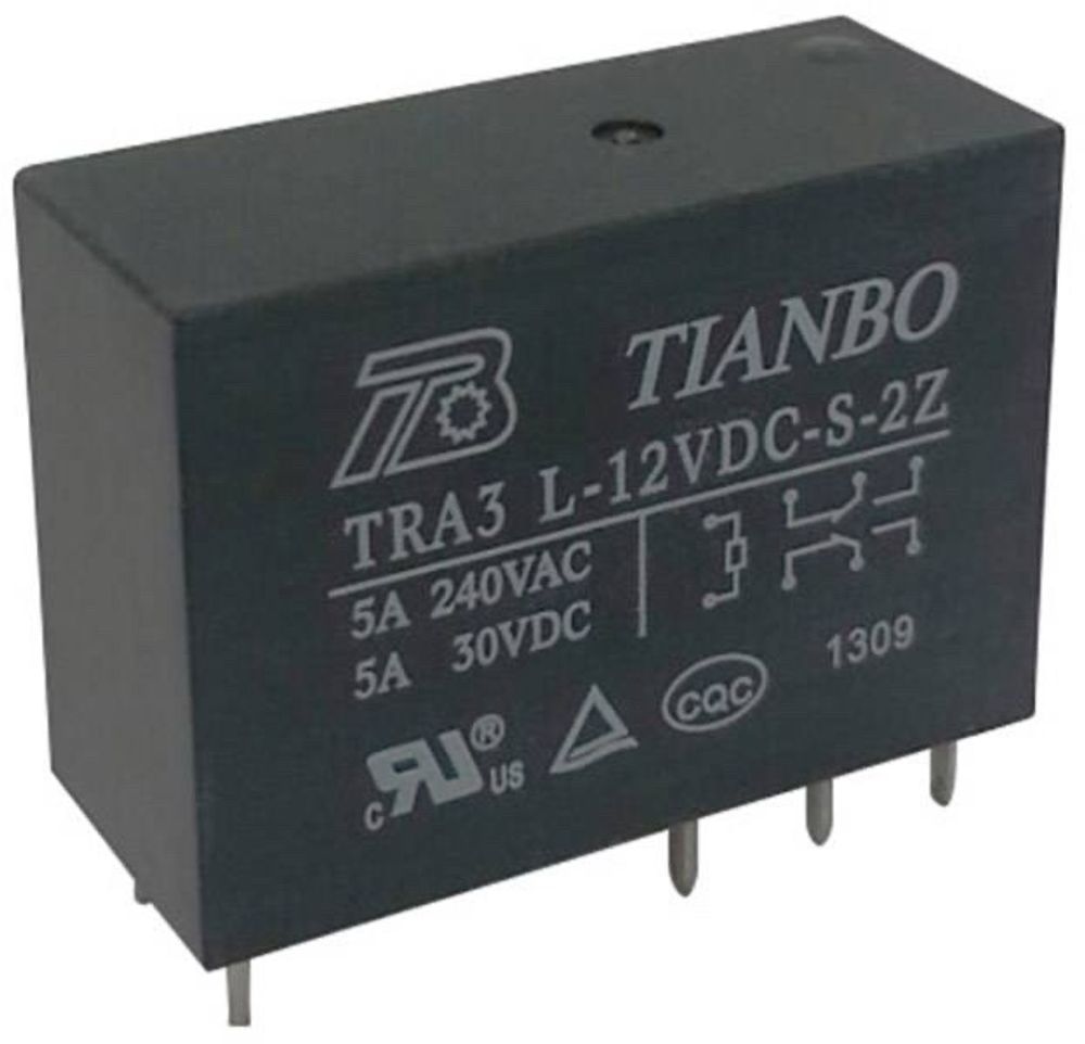 Реле электромагнитное TRA3 L-12VDC-S-2Z