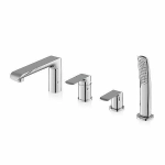 Смеситель каскадный для ванны Ravak FLAT X070120