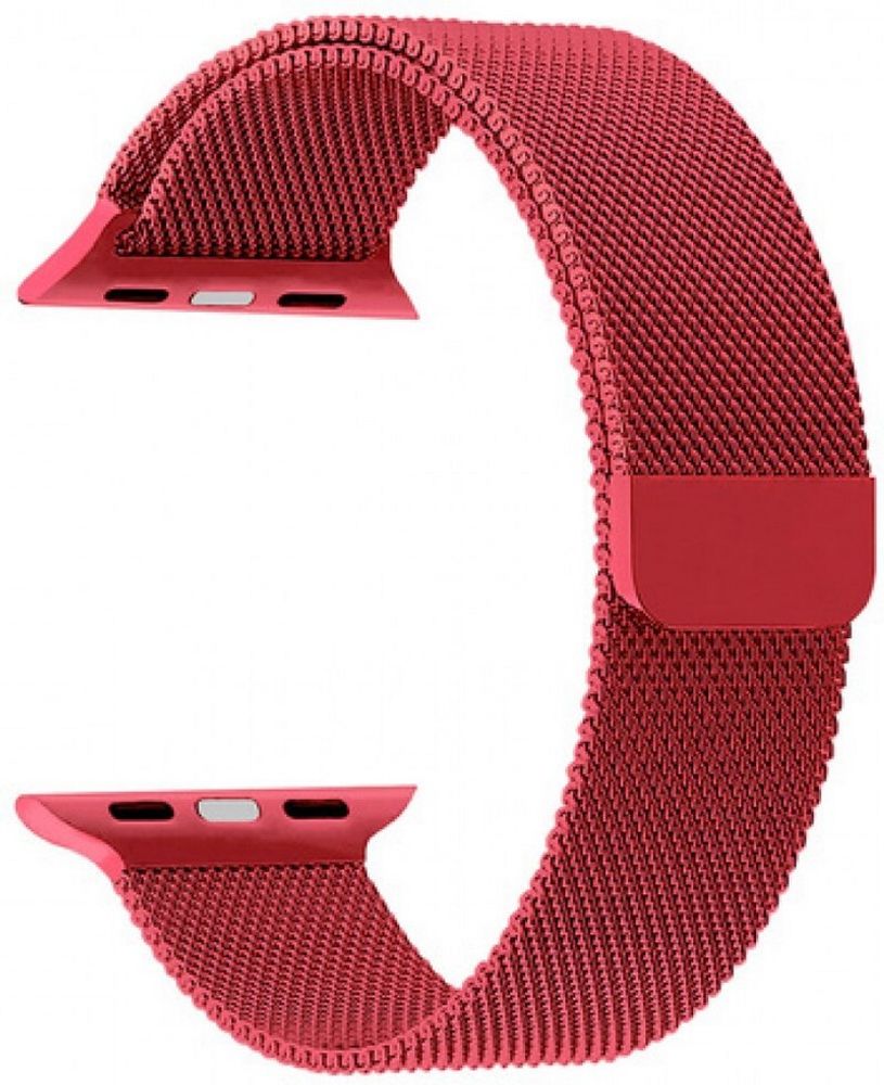 Ремешок для Apple Watch 42-44мм Миланская петля (красный)