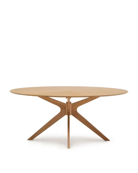 Стол Naanim овальный 180x110 см, шпон дуба