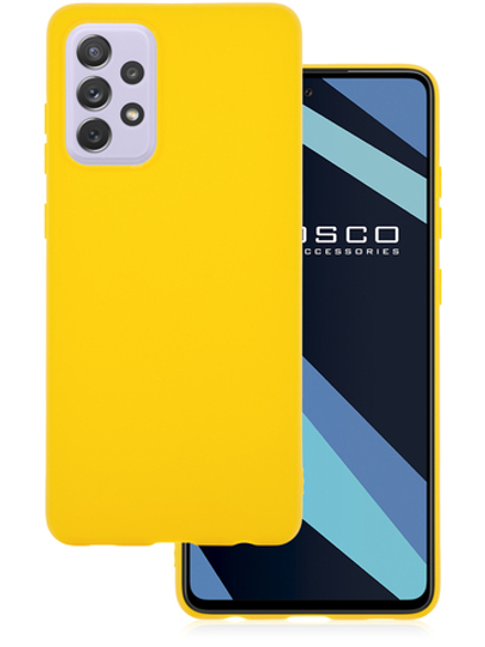 Чехол ROSCO для Samsung Galaxy A72 оптом (арт. SS-A72-COLOURFUL-YELLOW)