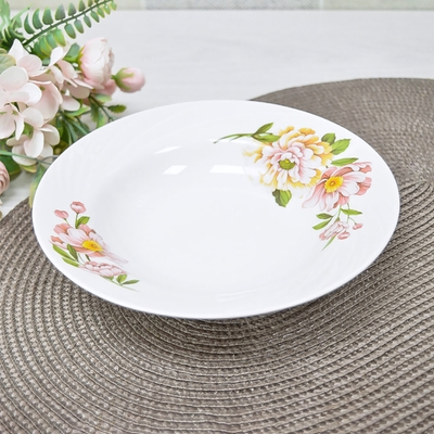 Тарелка 200мм глубокая форма Голубка Забава