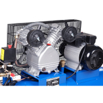 NORDBERG (NCE100/360) Компрессор 2-х поршн., ременной, чугунная головка, 220В, ресив. 100л, 320л/мин