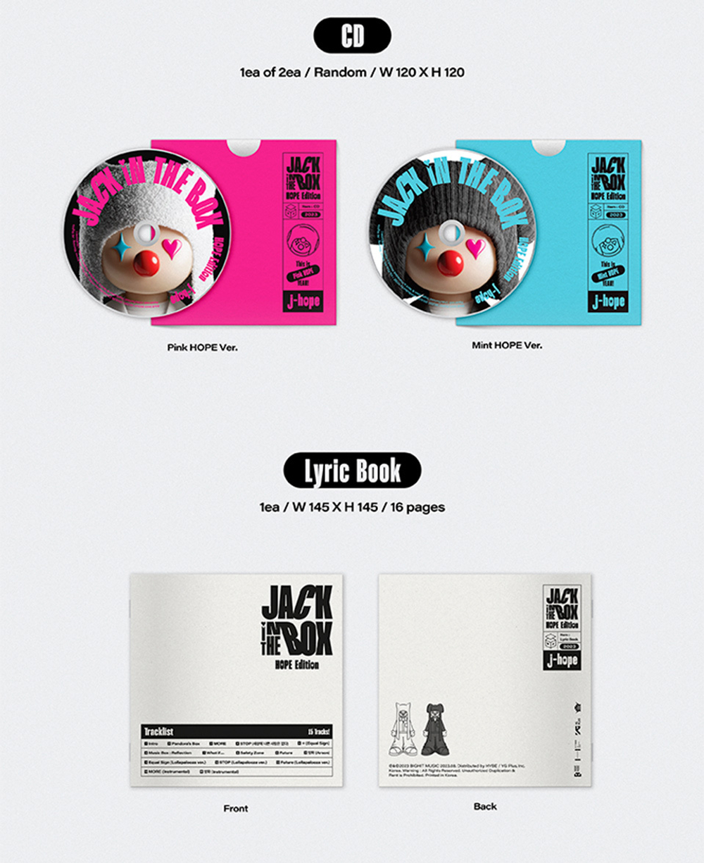 Альбом j-hope (BTS) - Jack In The Box [HOPE Edition]