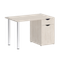 Home Office Стол письменный VR.SP-3-118.1 Денвер Светлый/Хром 1180*720*750