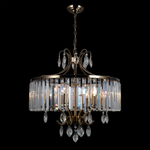 Citilux Инга CL335183 Люстра подвесная хрустальная Бронза