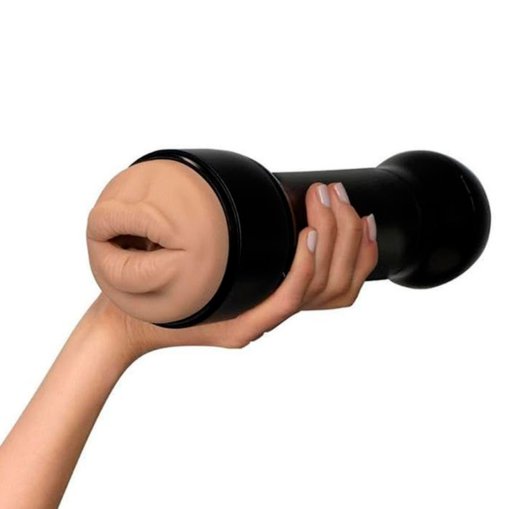 Мастурбатор + интерактивная насадка Kiiroo Interactive Feel Victoria Mouth + Power Blow