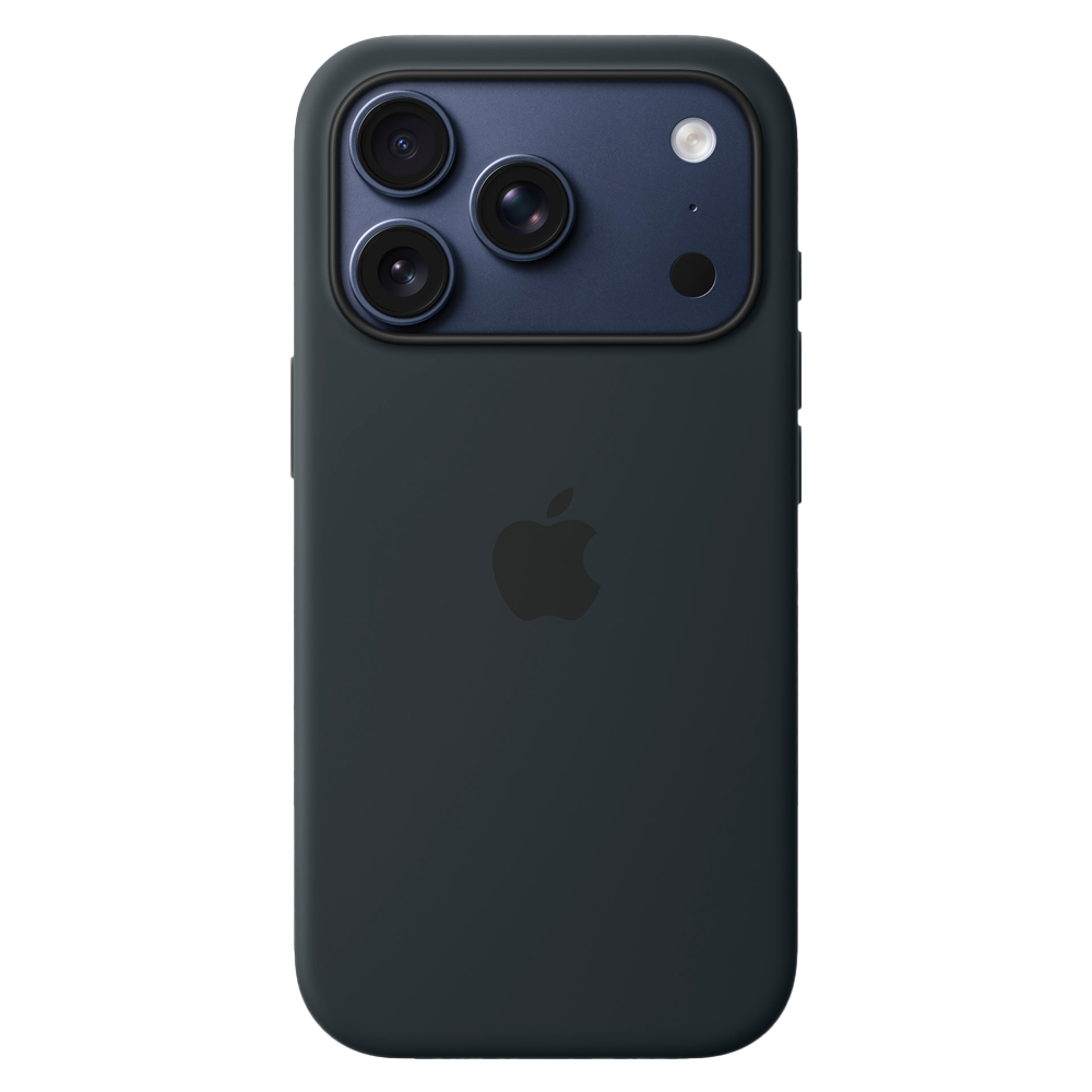Силиконовый чехол Apple Silicone Case with MagSafe для iPhone 17 Pro, Black