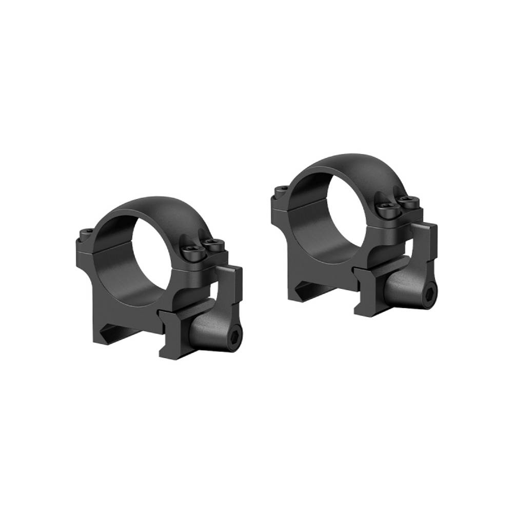 Кольца быстросъемные Vector Optics, стальные, D25,4мм, Weaver, низкие,H19мм, (XASR-SQ01)  рычажные