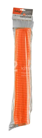 Шланг спиральный Fubag с фитингами рапид 15 м