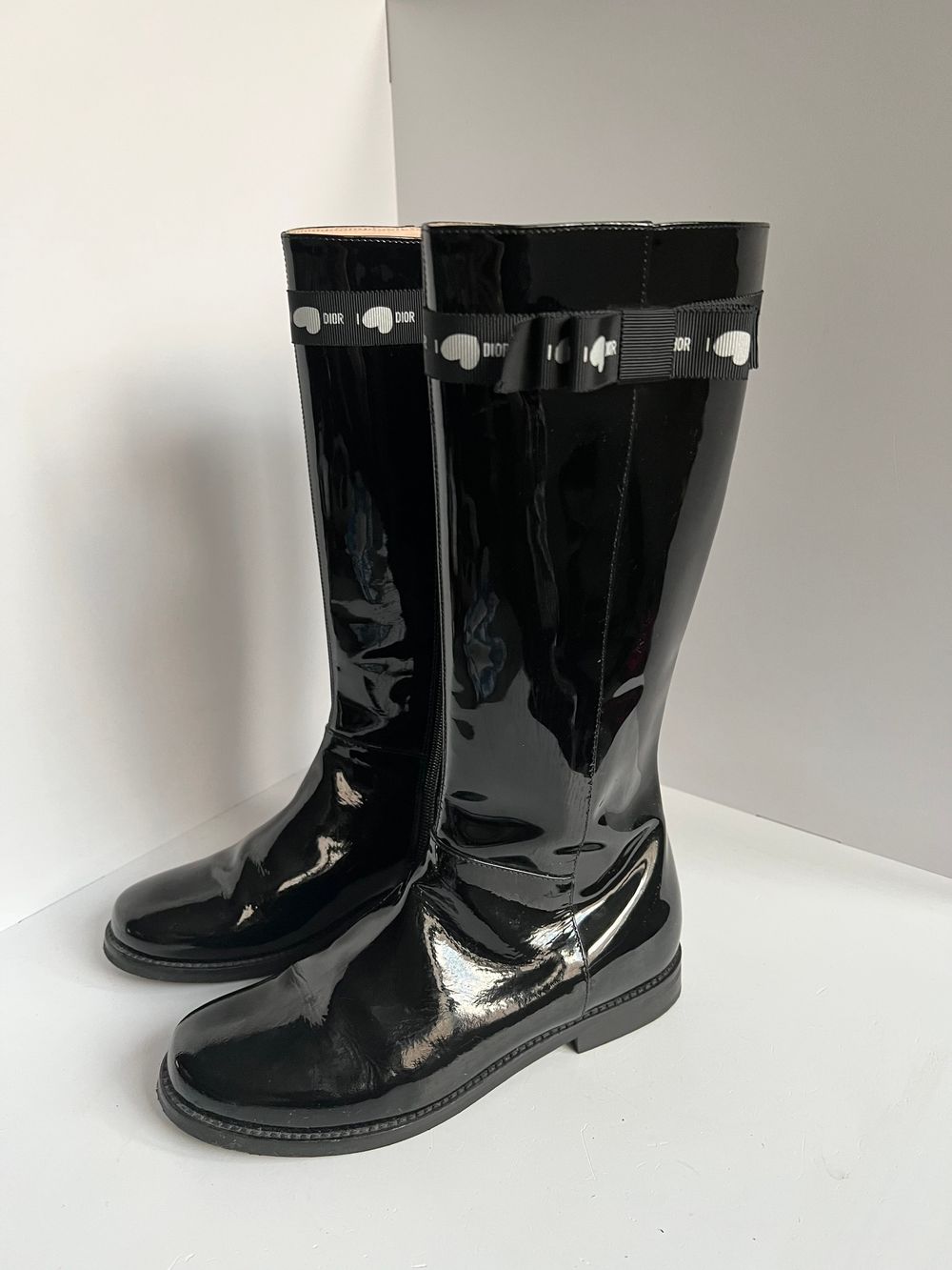 Кожаные сапоги Dior, 35