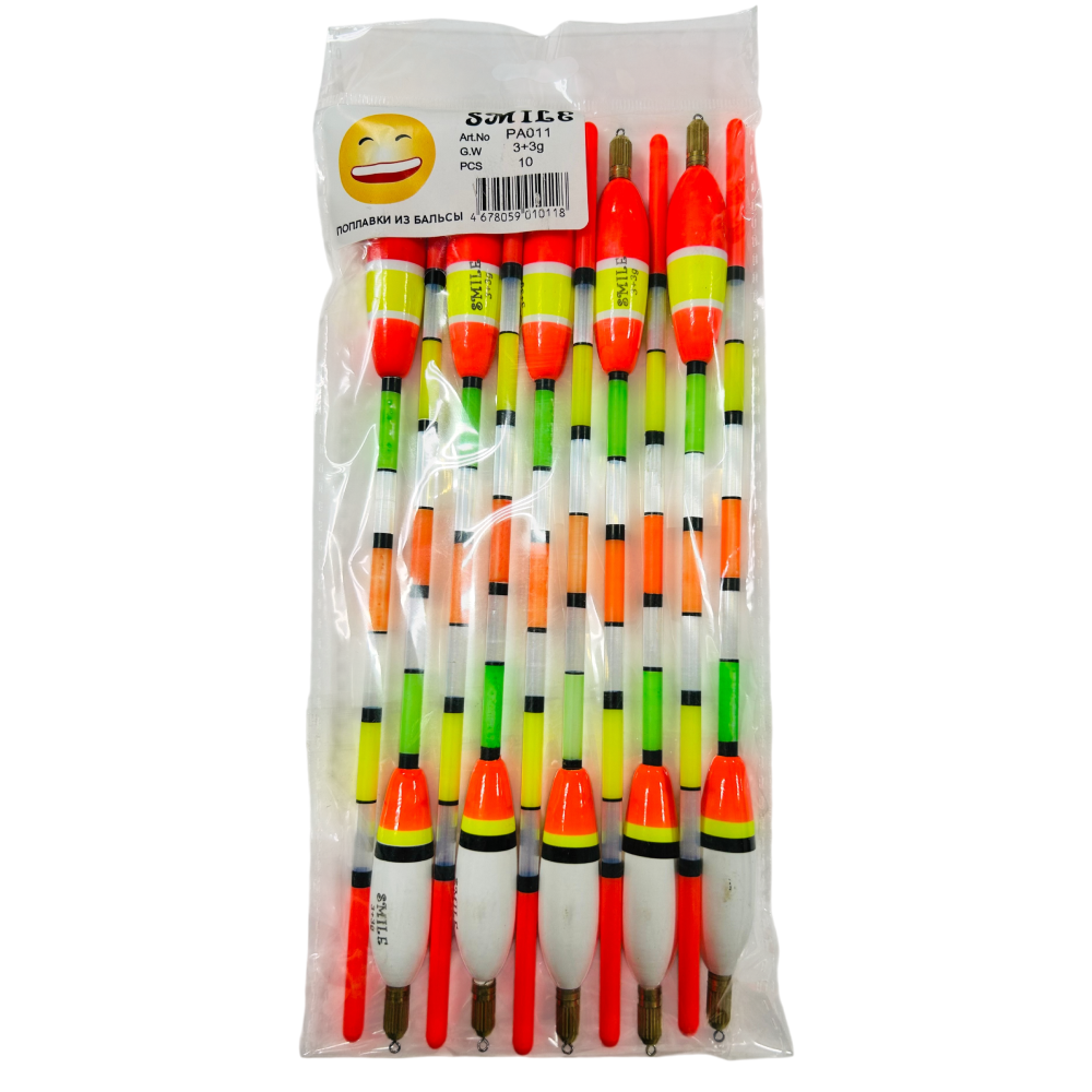 Набор поплавков (Дальний заброс) 3+3g PA011 №8