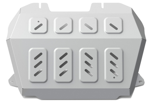 Защита картера и КПП Rival для Changan UNI-K (V - 2.0) 2020-н.в., алюминий 3 мм, с крепежом, штампованная, 333.8908.1