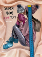 Термонаклейка super mom
