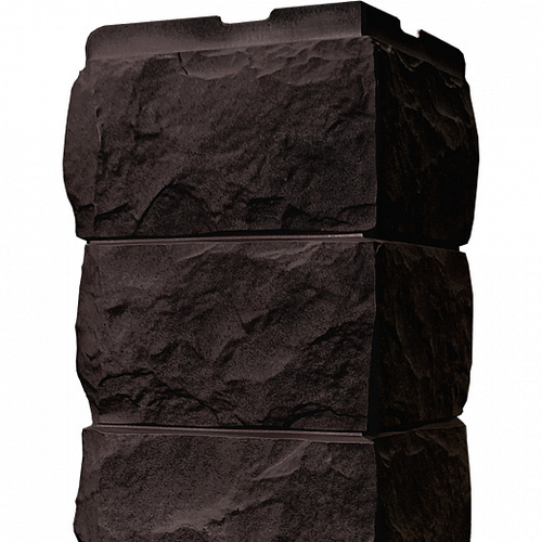 Наружный угол Скол, темно-коричневый Fineber (Файнбир)