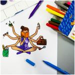 Фломастеры JOVI (Испания), 12 цветов, трехгранные, смываемые, вентилируемый колпачок, 1612