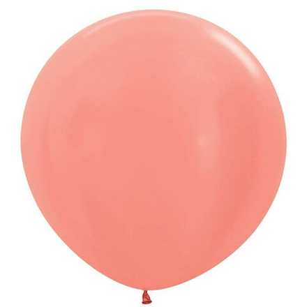 Металл розовое-золото 24"