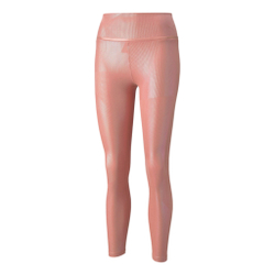 Женские теннисные брюки Puma Stardust Crystalline High Waist 7/8 Tight Women - Orange