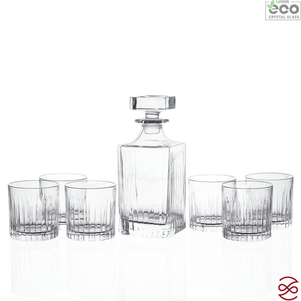 Набор для виски RCR Timeless Style 7 предметов Графин750мл стаканы 360мл
