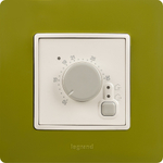 Рамка 1 пост зелёный папоротник ETIKA Legrand