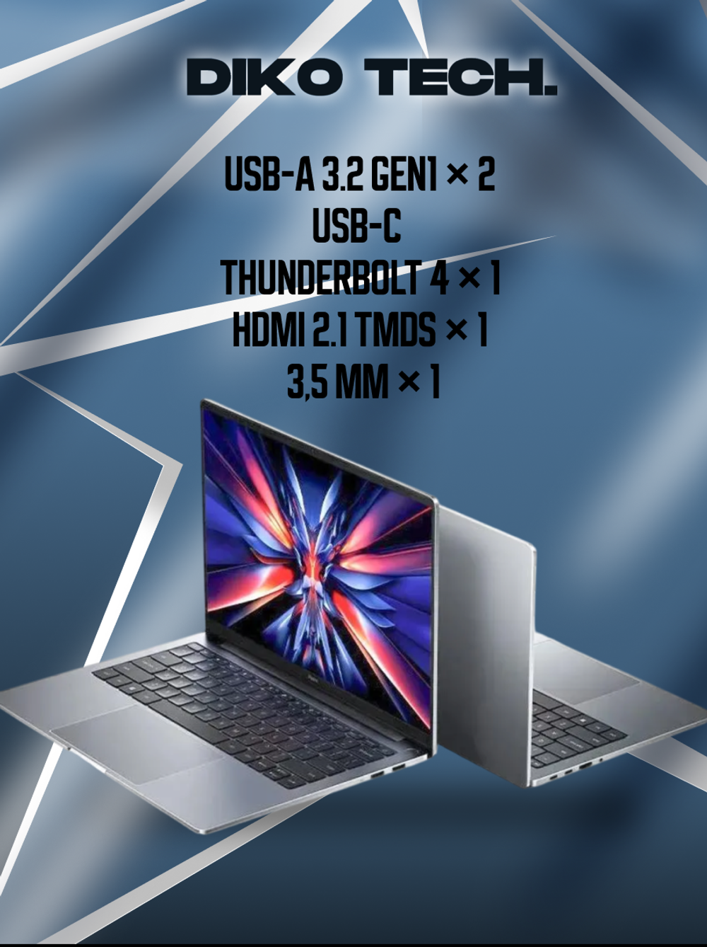 Ноутбук Xiaomi RedmiBook Pro 16 2025 / Ultra 5 225H / 32GB / 1Tb / GREY