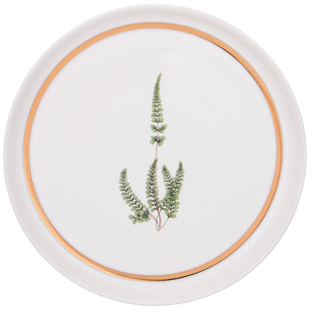 ТАРЕЛКА ЗАКУСОЧНАЯ LEFARD "GRASSLAND" 20,5 СМ (КОР=24ШТ.)