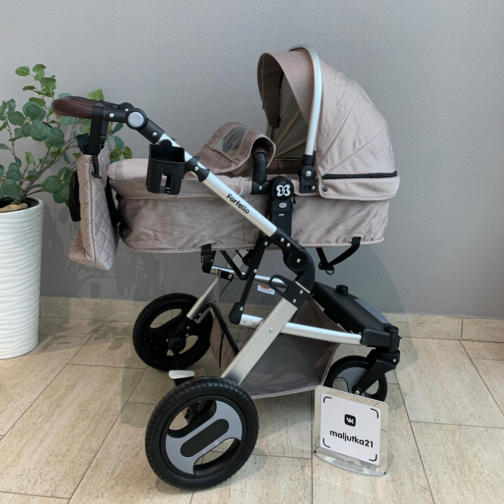 Коляска трансформер Diamond All-season Кремовый