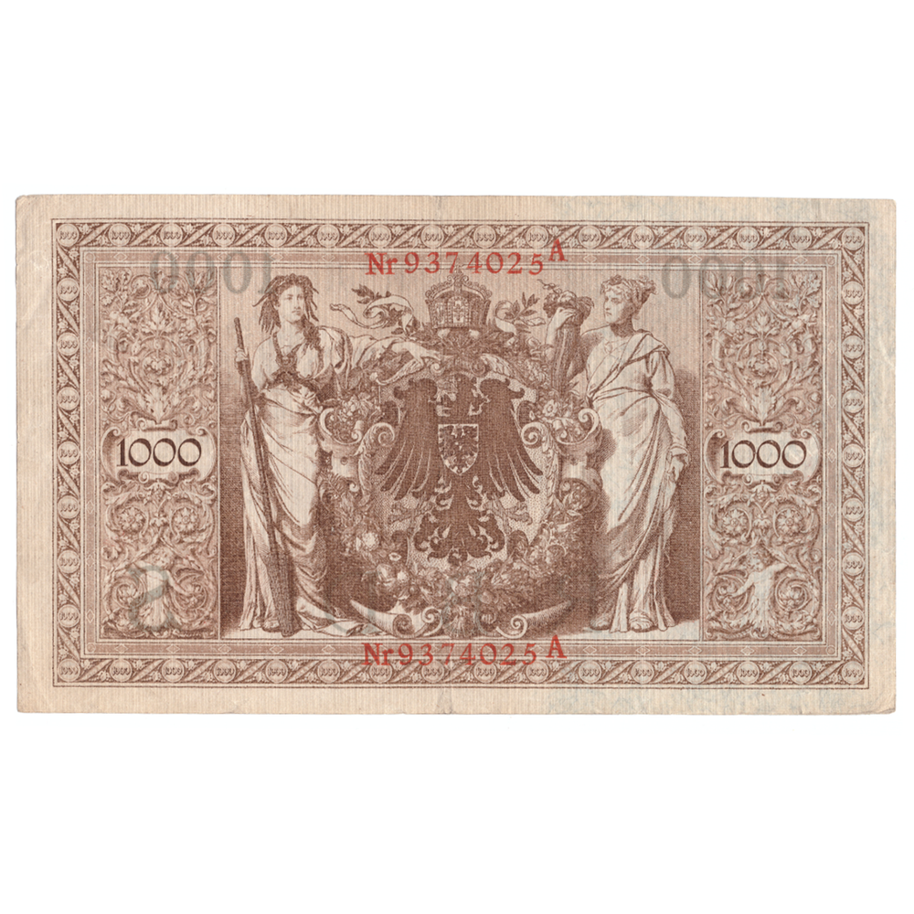 1000 марок 1910 год Германская Империя (Банкнота)