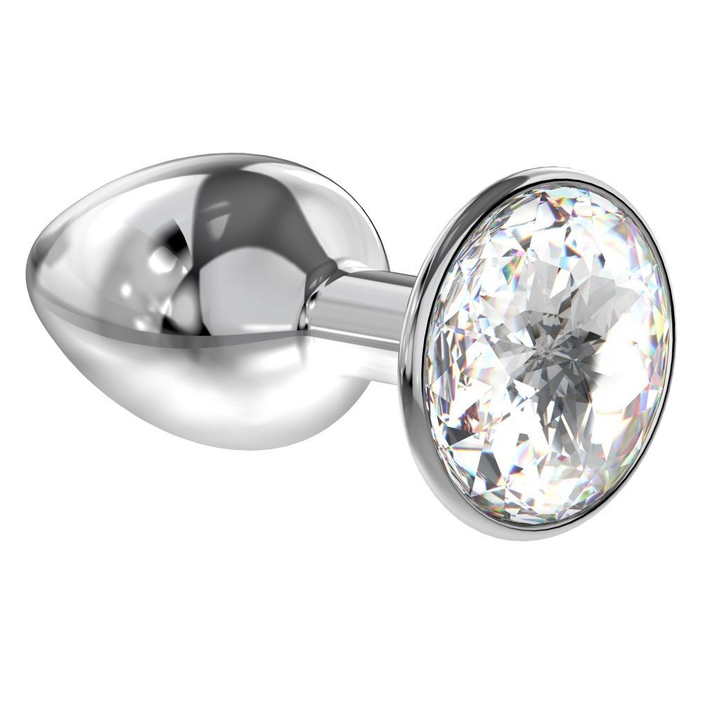 Анальная пробка Lola Games Sparkle XL с кристаллом, 11 см