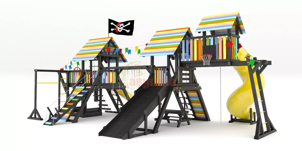 Детская площадка Савушка 9 (BLACK)