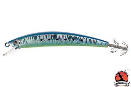 Кальмарный воблер  HIGASHI Pelagic 19g #01. Sliver Blue