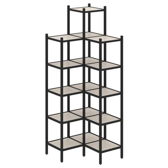 Лофт Угловой внутренний стеллаж VR.L-46  862*862*2280