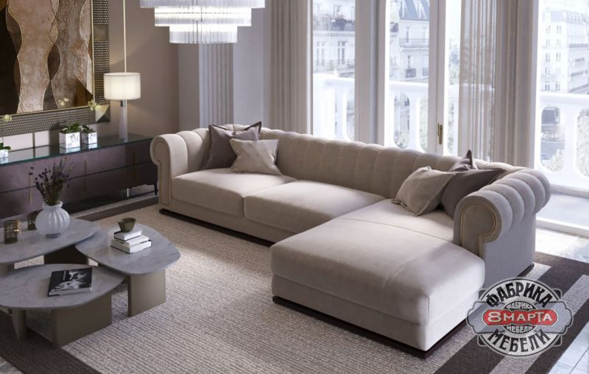 угловой диван Олдвуд