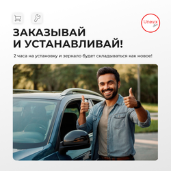 Ремкомплект механизма складывания зеркал Mazda 3 (III) [Кузов: BM] 2013-2018 (Z-1)