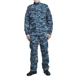 Смесовая ТВИЛ синий пиксель с грязным оттенком