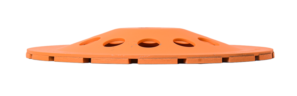 Чашка алмазная зачистная, 230 мм, двухрядная Вихрь