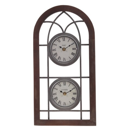 GAEM Часы настенные декоративные, L24 W3,5 H47 см, (2xАА не прилаг.)
