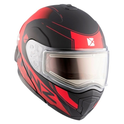 Шлем CKX TRANZ 1,5 Ams DL+EDL Caliber Matt red M