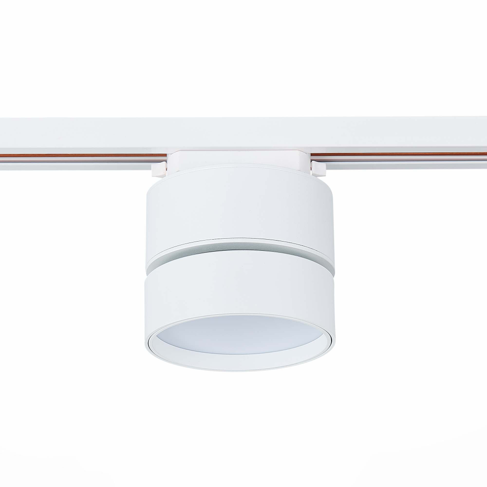 ST651.536.14 Св-к трек. Белый LED 1*14W 3000K 1 100Lm Ra&gt;90 120° IP20 D104xH128 170-240VV Однофазная трековая система