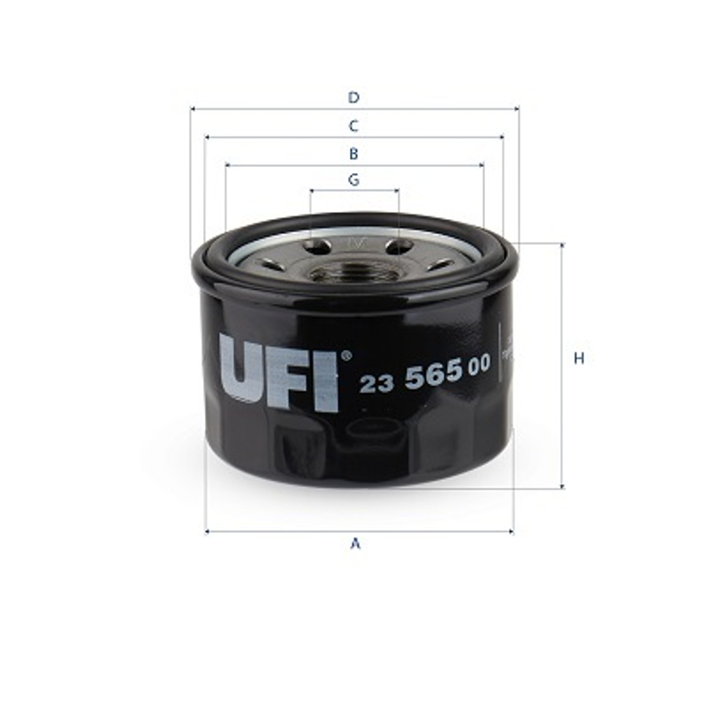 UFI - 2356500-UFI - Oil Filter