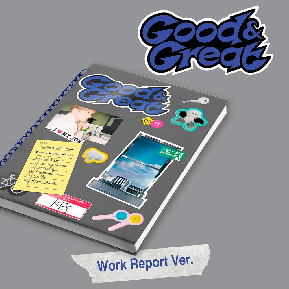 Альбом KEY (SHINee) - Good & Great (Work Report Ver.)